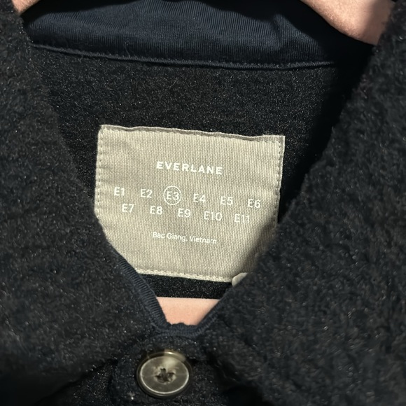 NWT Everlane The ReNew Fleece Everyone Overshirt - Picture 9 of 15